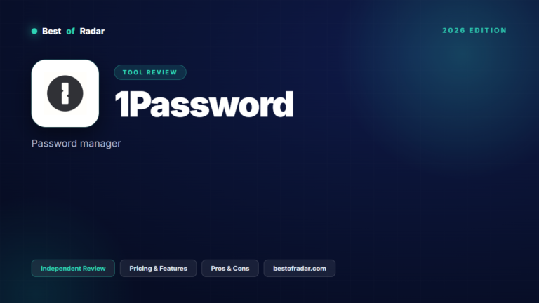 1Password review image