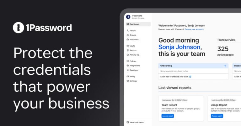 1Password review image