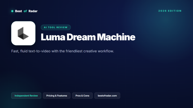 Luma Dream Machine review image