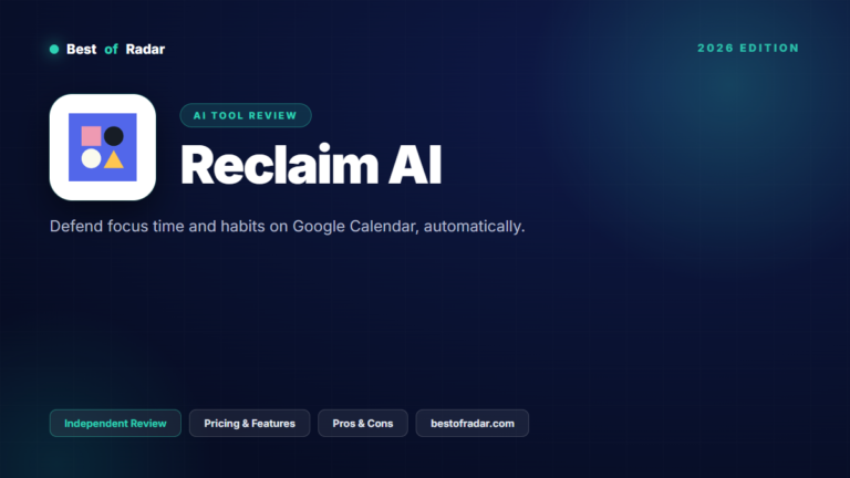 Reclaim AI review image