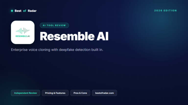 Resemble AI review image