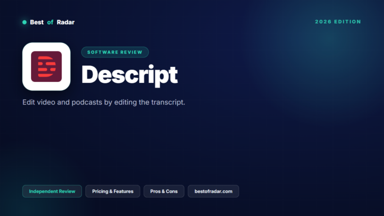 Descript review image
