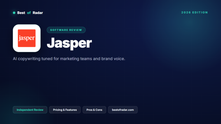 Jasper review image