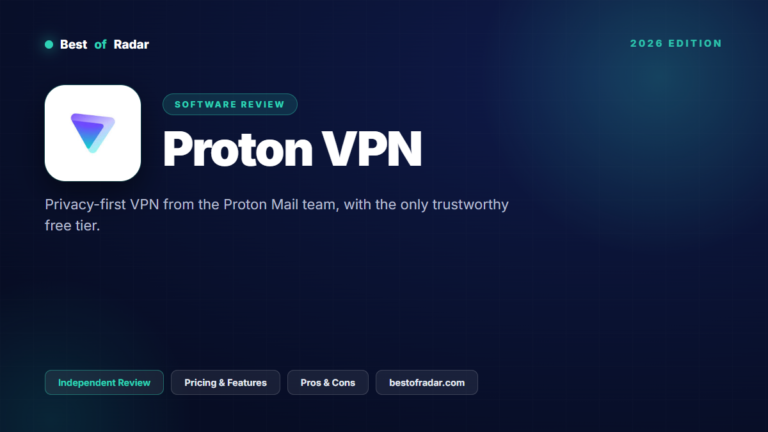 Proton VPN review image