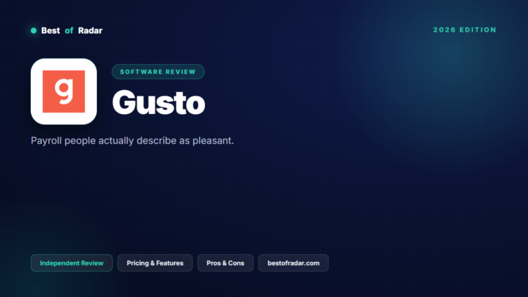 Gusto review image