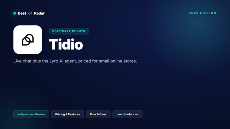 Tidio review image