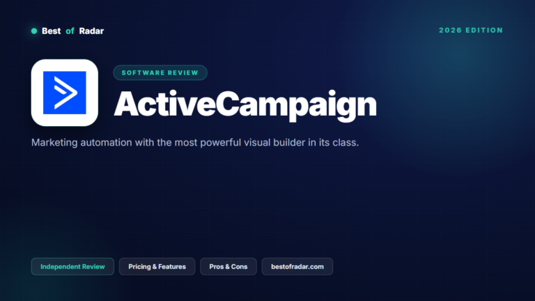 ActiveCampaign review image