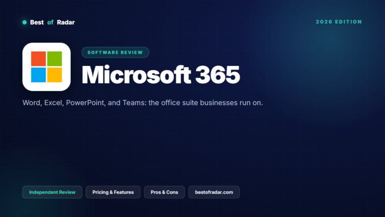 Microsoft 365 review image