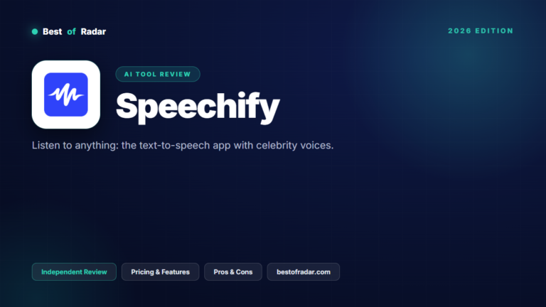 Speechify review image