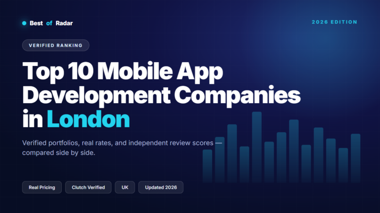 Top 10 Mobile App Development Companies in London (2026) review image