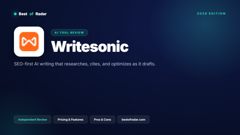 Writesonic review image