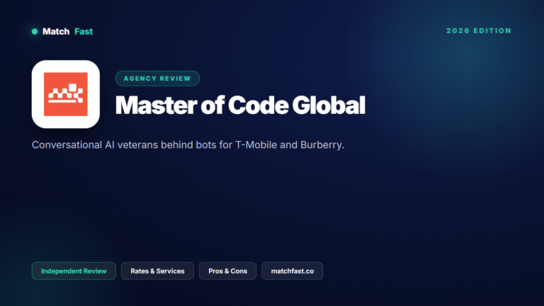 Master of Code Global review image