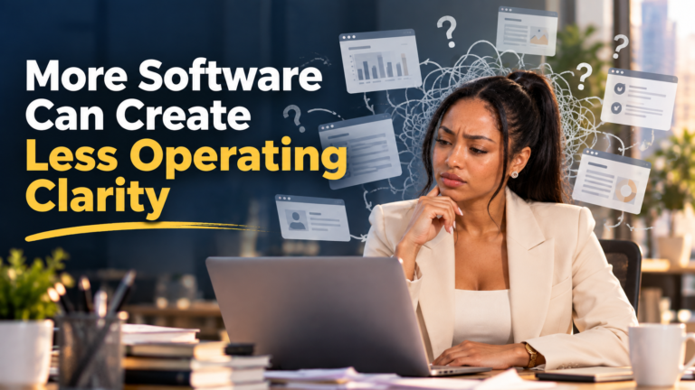 More Software Can Create Less Operating Clarity review image